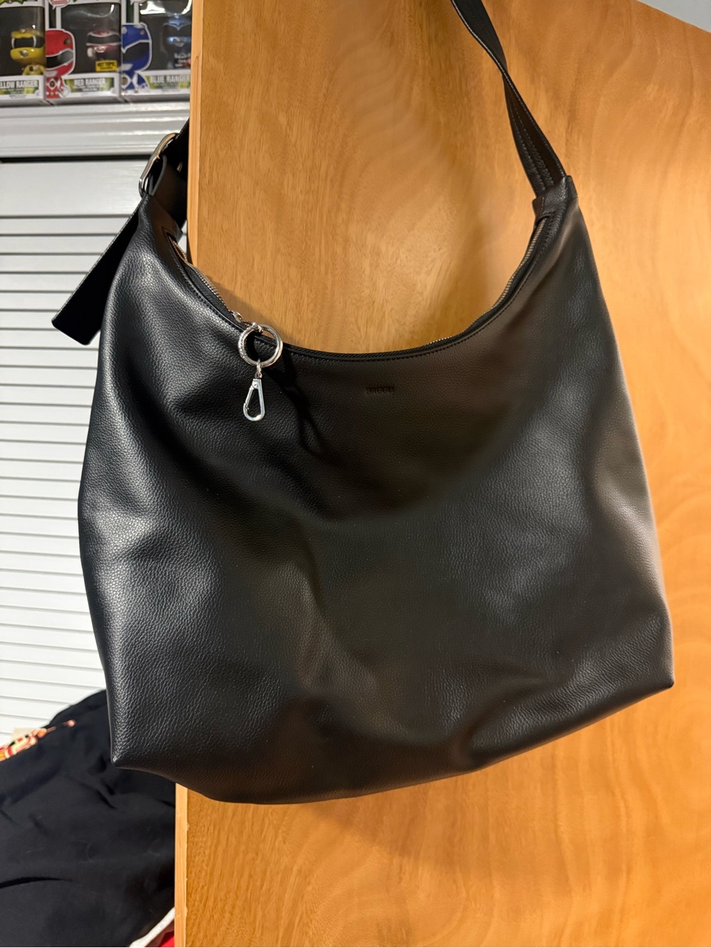 Baggu Black Shoulder Hobo Bag